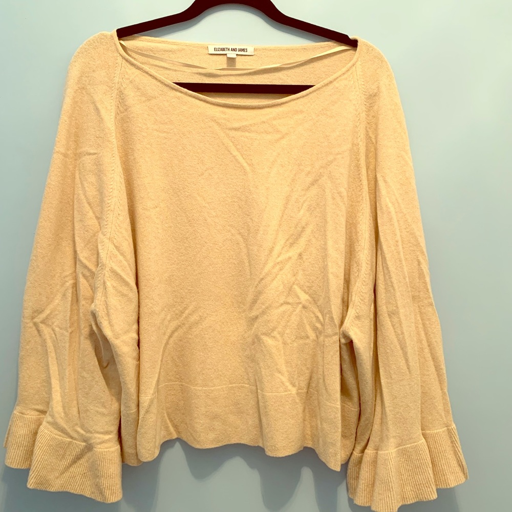 Elizabeth and James bell sleeve sweater